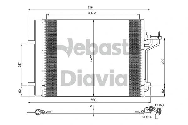 Condenser, air conditioning (82D0226289MA)