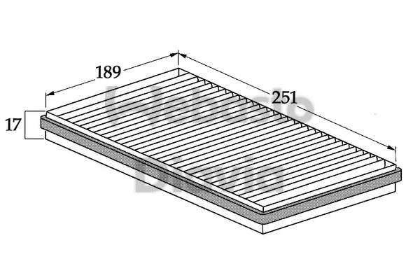Filter, cabin air (82D0325037A)