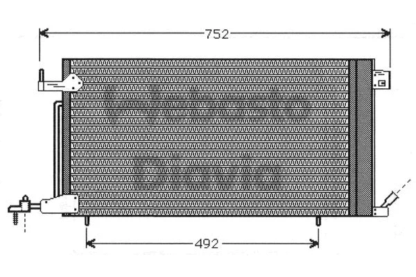 Condenser, air conditioning (82D0225217A)