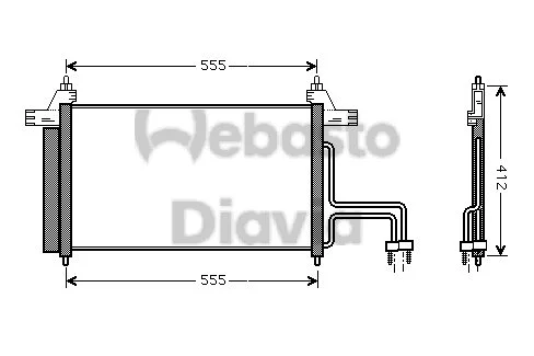 Condenser, air conditioning (82D0226107MA)