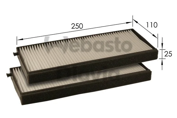 Filter, cabin air (82D0325203A)