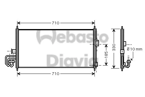 Condenser, air conditioning (82D0225462A)