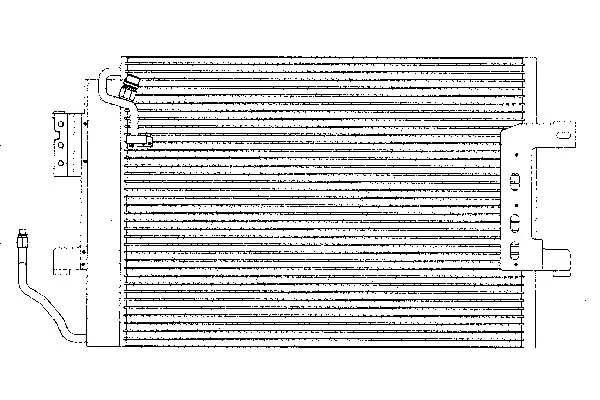 Condenser, air conditioning (82D0225210A)