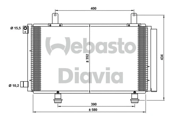 Condenser, air conditioning (82D0225695A)