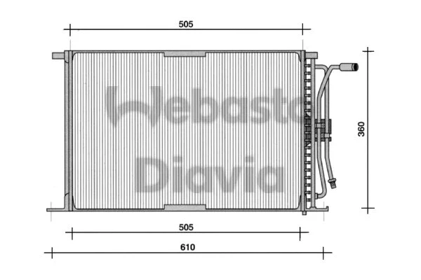 Condenser, air conditioning (82D0225026A)