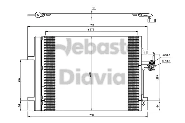 Condenser, air conditioning (82D0225670A)