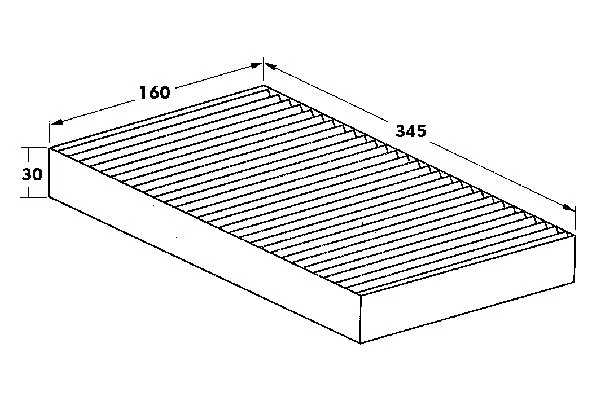 Filter, cabin air (82D0325048A)