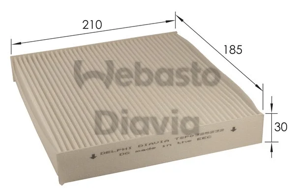 Filter, cabin air (82D0325232A)