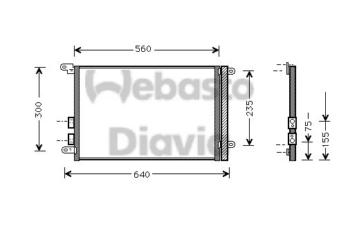 Condenser, air conditioning (82D0225405A)