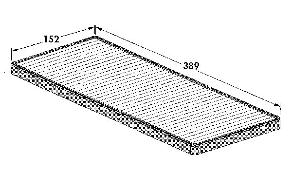 Filter, cabin air (82D0325003A)