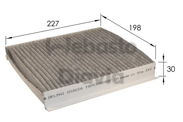 Filter, cabin air (82D0325059CA)