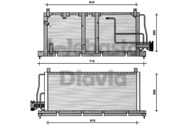 Condenser, air conditioning (82D0225046A)