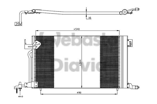 Condenser, air conditioning (82D0225176MA)