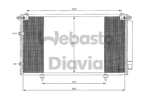 Condenser, air conditioning (82D0225690A)