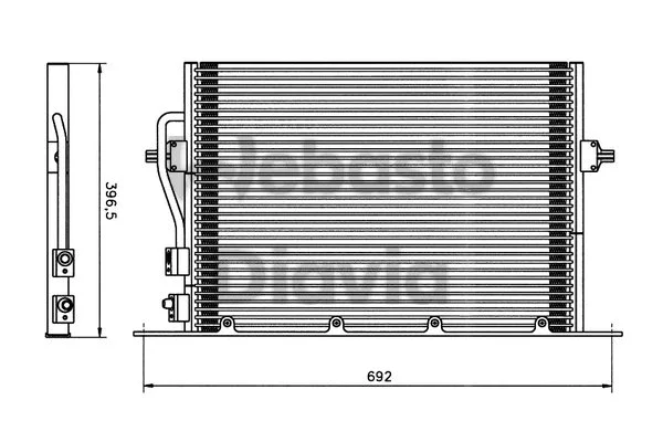Condenser, air conditioning (82D0225112A)