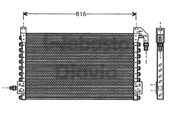 Condenser, air conditioning (82D0225396A)
