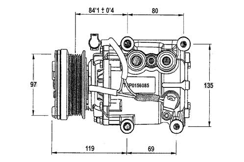 Compressor, air conditioning