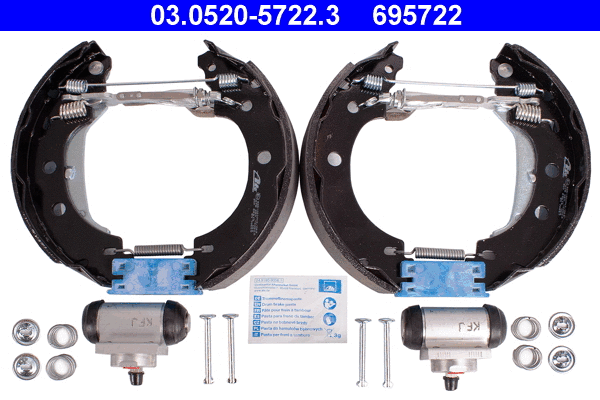 Brake Shoe Set (03.0520-5722.3)