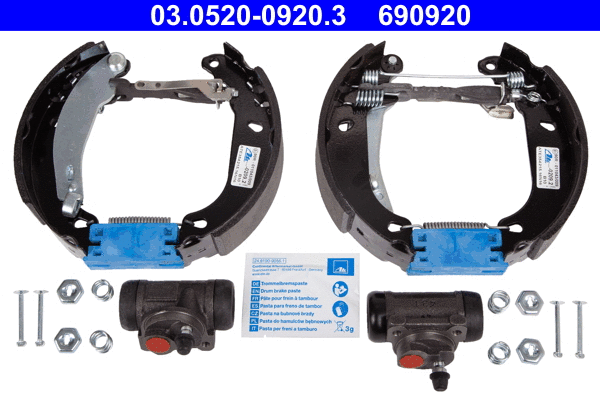 Brake Shoe Set (03.0520-0920.3)