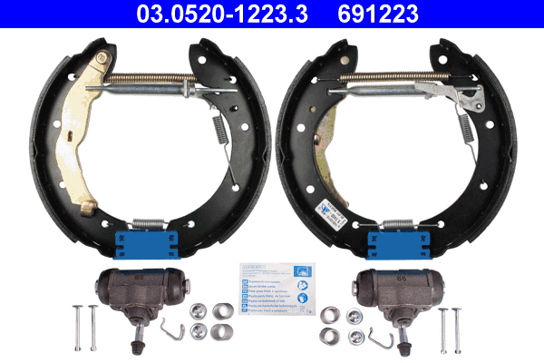 Brake Shoe Set (03.0520-1223.3)