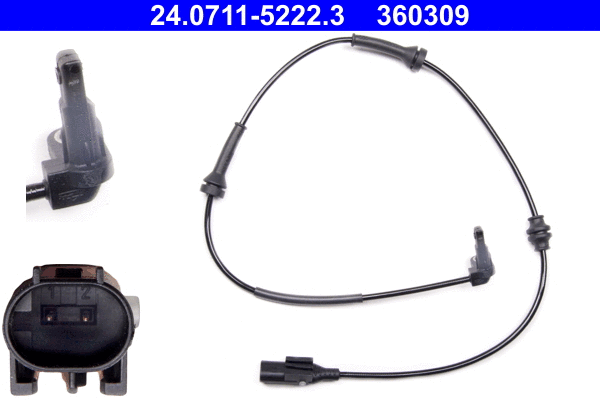 Sensor, wheel speed (24.0711-5222.3)