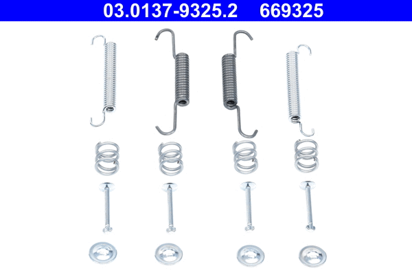 Accessory Kit, parking brake shoes