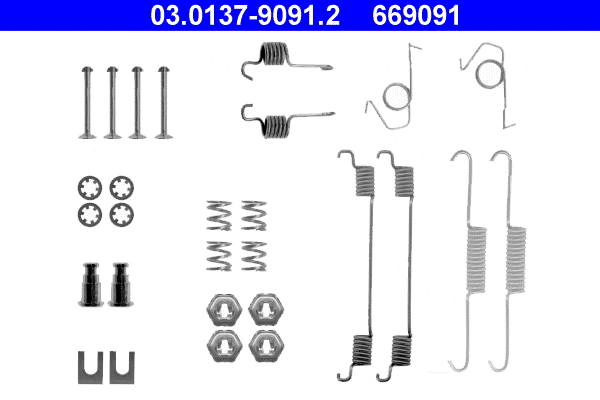 Accessory Kit, brake shoes (03.0137-9091.2)