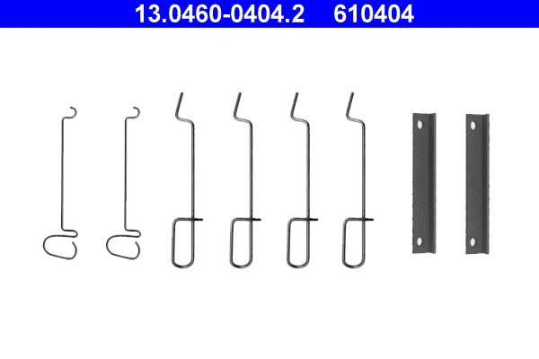 Accessory Kit, disc brake pad (13.0460-0404.2)