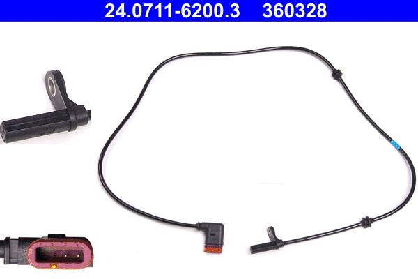 Sensor, wheel speed (24.0711-6200.3)