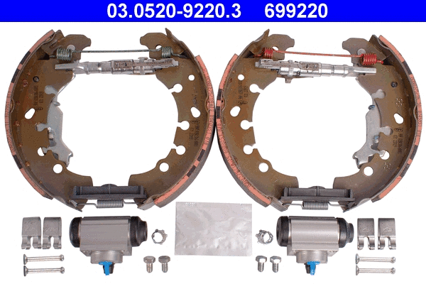 Brake Shoe Set (03.0520-9220.3)