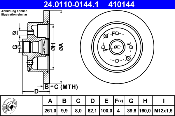 Brake Disc (24.0110-0144.1)