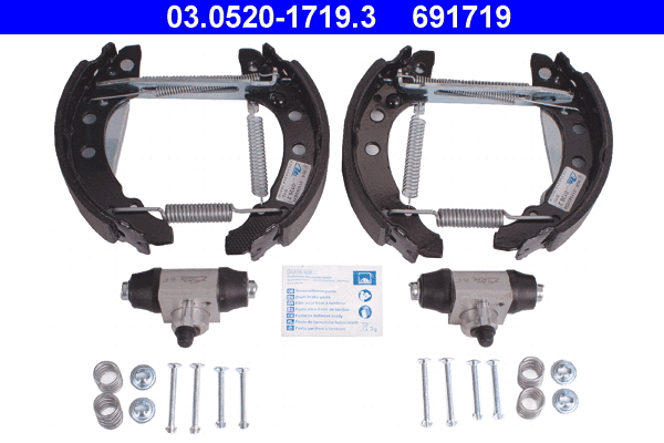 Brake Shoe Set (03.0520-1719.3)