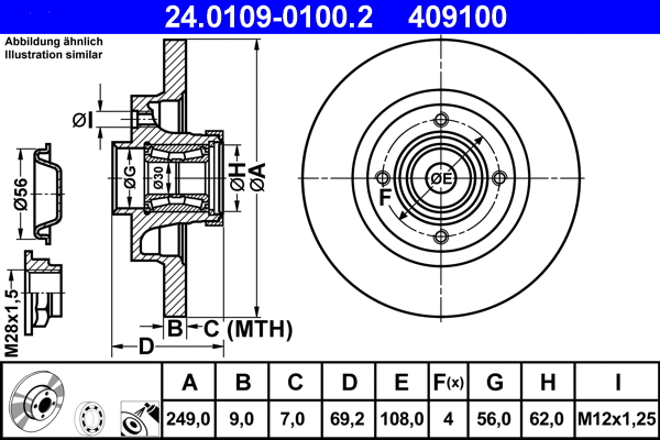 Brake Disc (24.0109-0100.2)