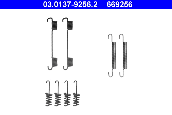 Accessory Kit, parking brake shoes (03.0137-9256.2)