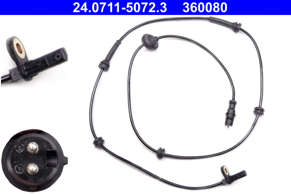 Sensor, wheel speed (24.0711-5072.3)