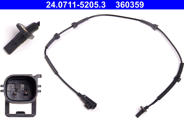 Sensor, wheel speed (24.0711-5205.3)