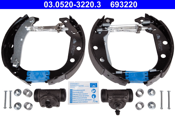 Brake Shoe Set (03.0520-3220.3)