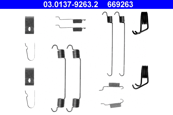 Accessory Kit, brake shoes (03.0137-9263.2)