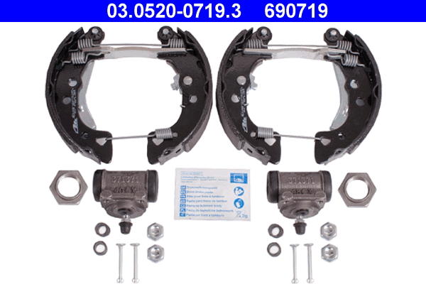 Brake Shoe Set (03.0520-0719.3)