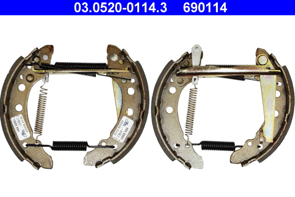 Brake Shoe Set (03.0520-0114.3)