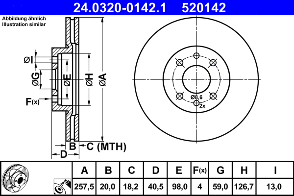 Brake Disc (24.0320-0142.1)