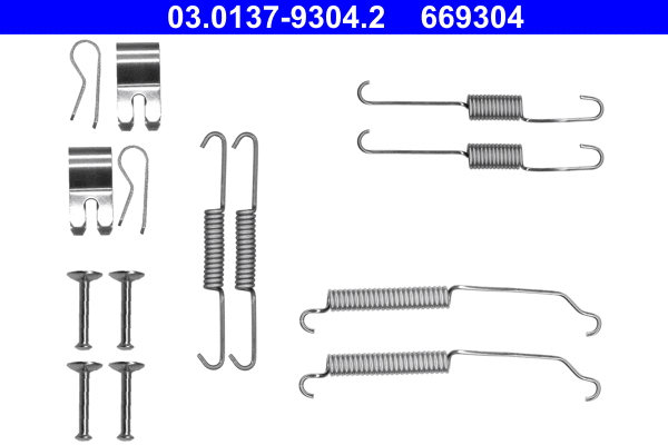 Accessory Kit, brake shoes (03.0137-9304.2)