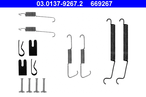 Accessory Kit, brake shoes (03.0137-9267.2)