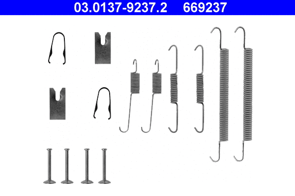Accessory Kit, brake shoes (03.0137-9237.2)