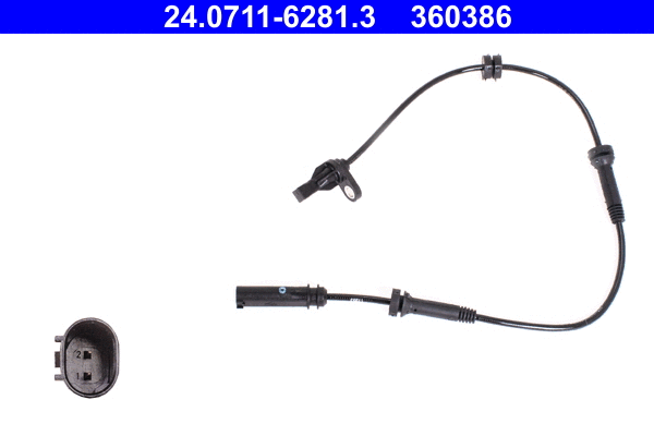 Sensor, wheel speed (24.0711-6281.3)