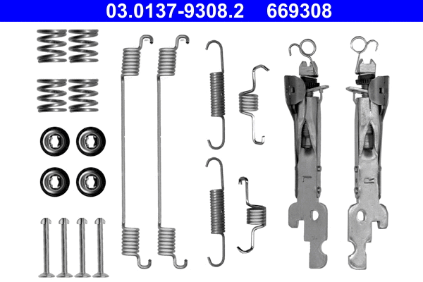 Accessory Kit, brake shoes (03.0137-9308.2)