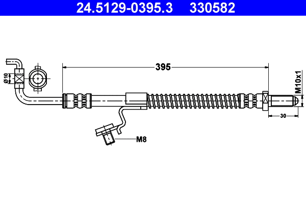 Brake Hose (24.5129-0395.3)