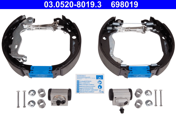Brake Shoe Set (03.0520-8019.3)