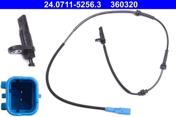 Sensor, wheel speed (24.0711-5256.3)