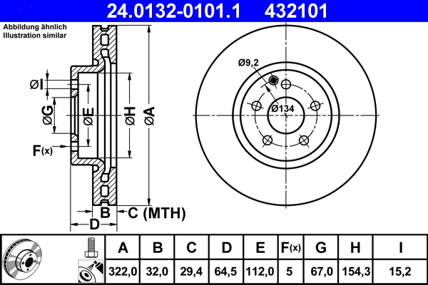 Brake Disc (24.0132-0101.1)